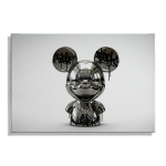 Cuadro Impreso Mickey Chrome Graffiti