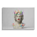 Cuadro Impreso Marilyn Neon Pop