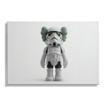 Cuadro Impreso Kaws Stormtrooper