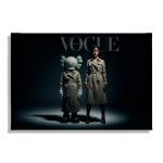 Cuadro Impreso Kaws Vogue