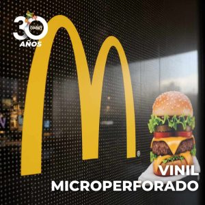 Vinil microperforado