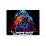 Cuadro Impreso Lord Vader RetroWave