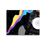 Cuadro Impreso Neon Beat