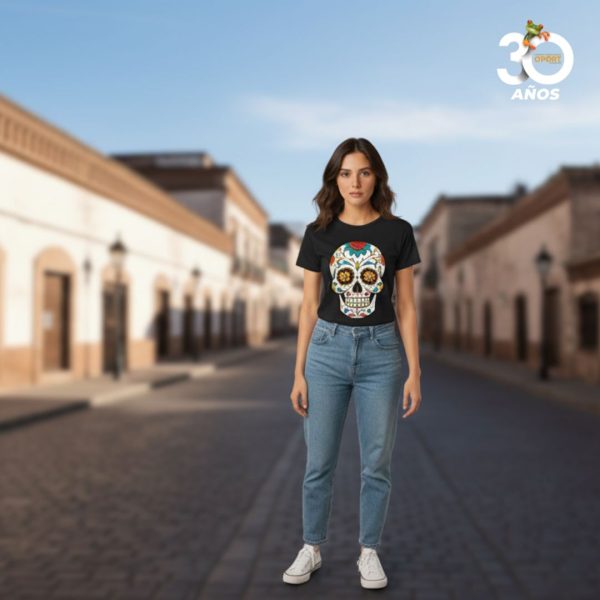 Playera DTF “Alma de Cempasúchil” – Edición Día de Muertos - Imagen 4