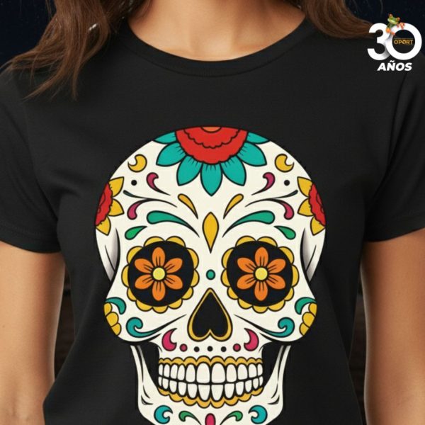Playera DTF “Alma de Cempasúchil” – Edición Día de Muertos - Imagen 3