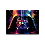 Cuadro Impreso Darth Vader Neon Legacy