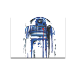 Cuadro Impreso R2-D2 Abstract