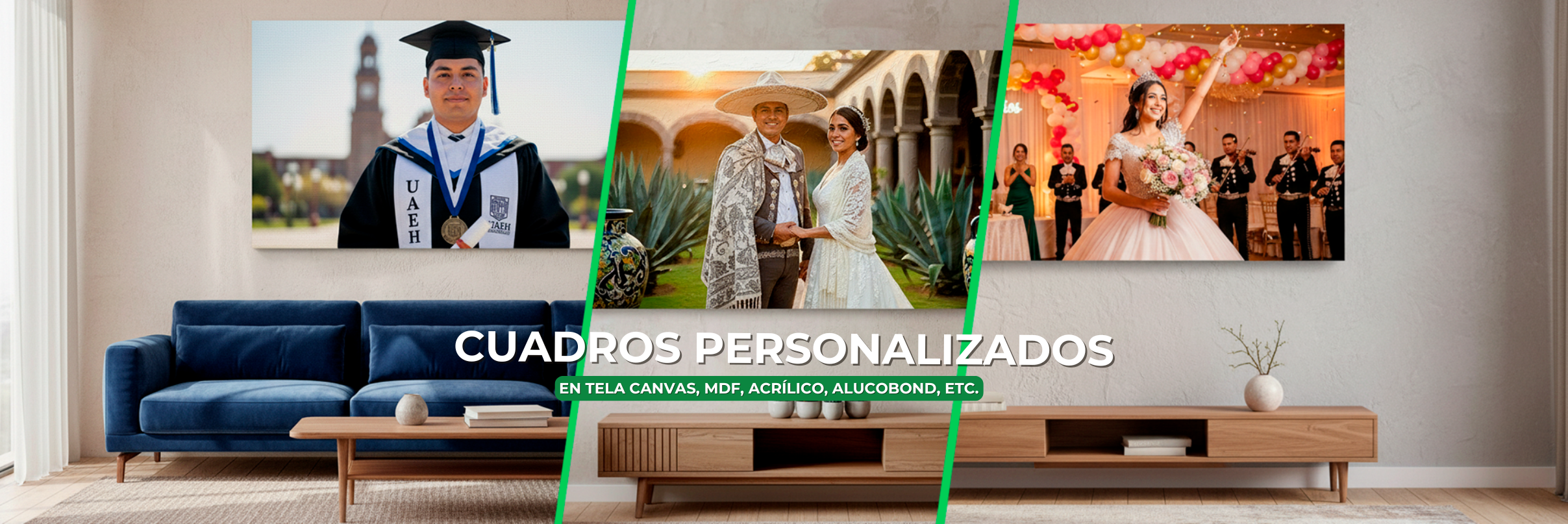 Cuadros canvas personalizados