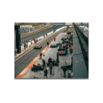 Cuadro Impreso Pit Lane