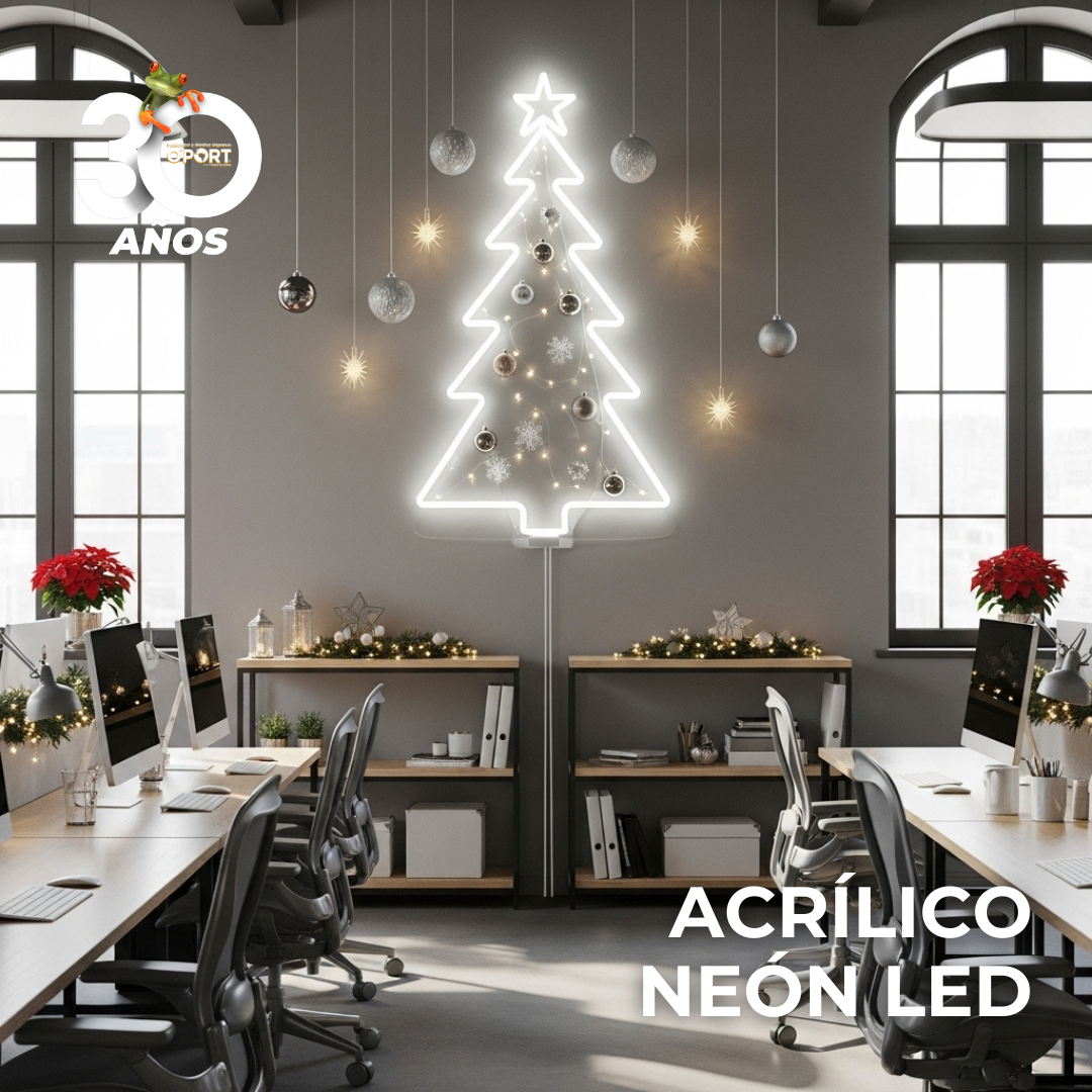 Árbol Neón LED Acrílico Premium