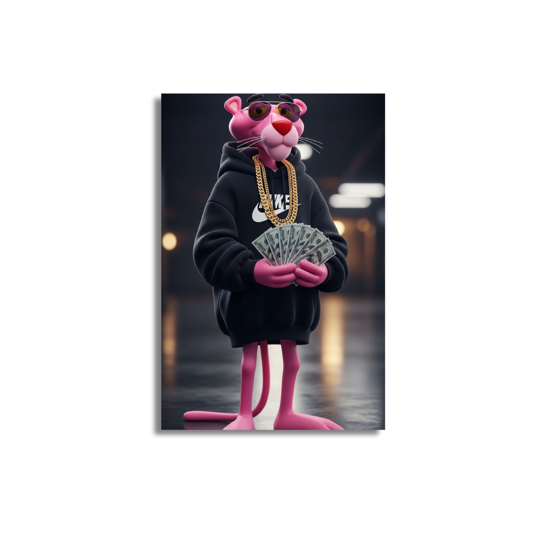 Cuadro Impreso Pink Panther Supreme - Imagen 2