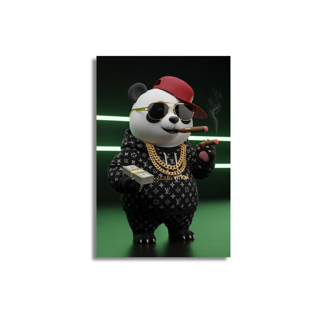 Cuadro Impreso Panda LV - Imagen 2