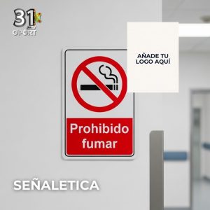 Señalética Prohibido fumar